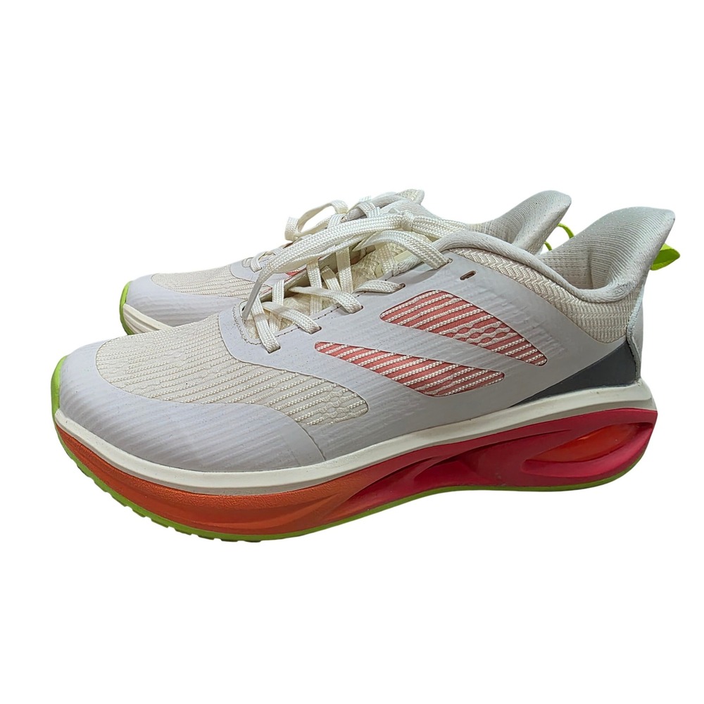 Avia 7 Women's Athletic Shoes Sneakers Cream Pink Neon Green Lace Up 7